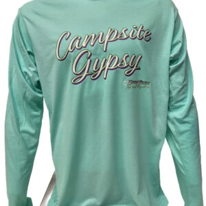 Teal campsite gypsy long sleeve